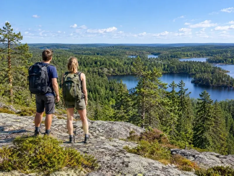 Nuuksio day trip with campfire lunch, 7.5 km