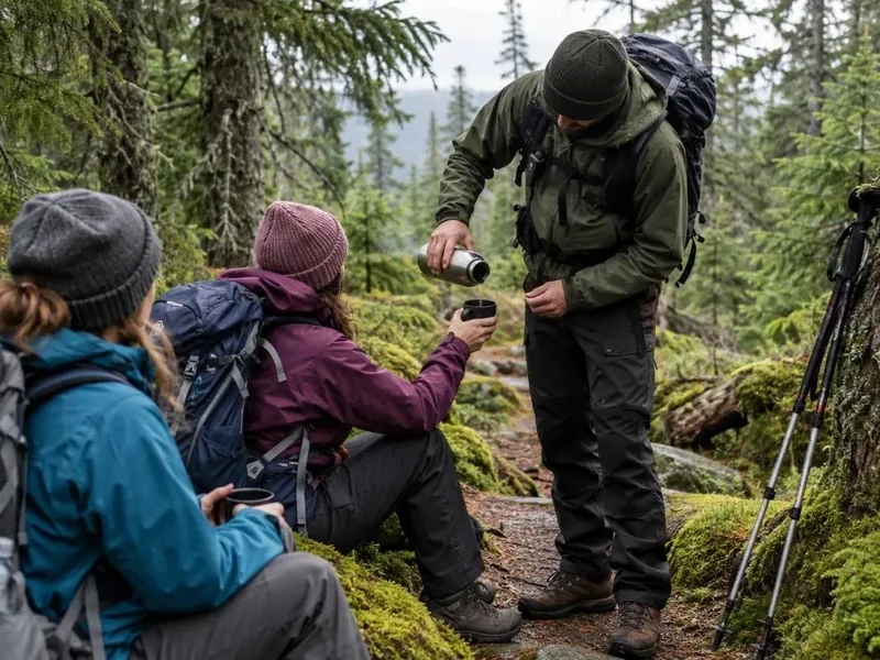Private Nuuksio hike with lunch and hotel pickup